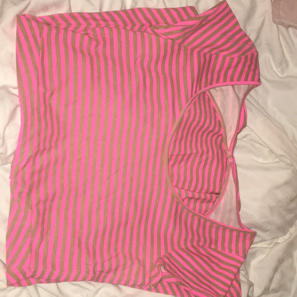 Pink/Khaki Midi dress from American Eagle
